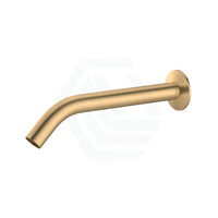 G#1(Gold) Kohler Components™ Brushed Brass Wall Mount Lever Handles With Tube Basin Spout