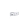 Kohler Chrome Anthem Recessed Mechanical Thermostatic Control 2 Outlets Trim Plate With Valve Only