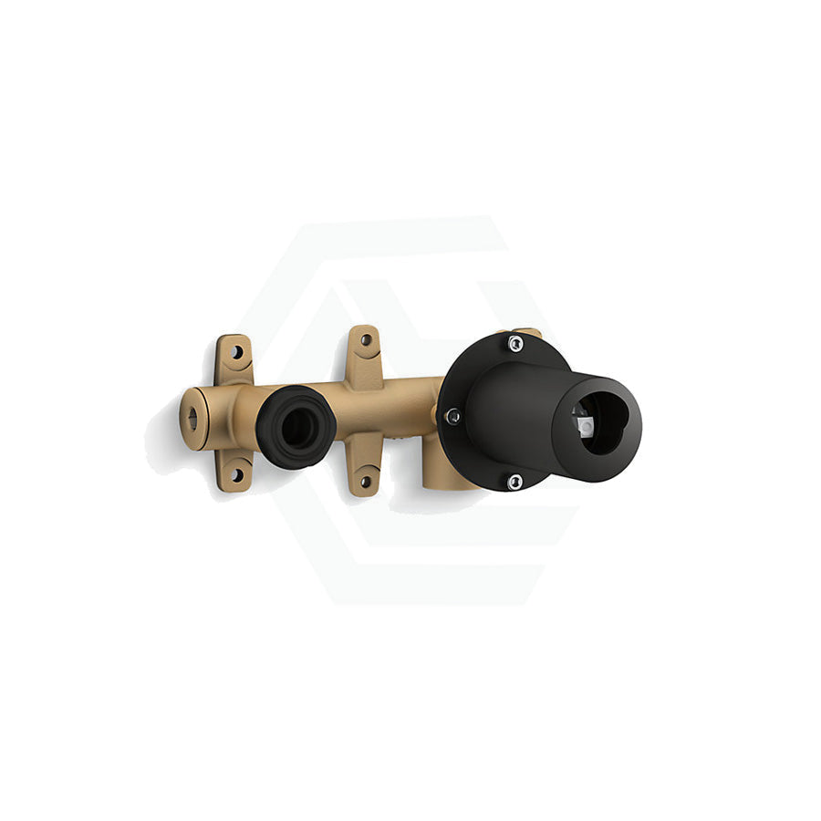 Matt Black In-Wall Valve