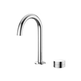 Kohler Components™ Polished Chrome Sink Tap Set With Tube Design Rocker Bath/Basin Sets