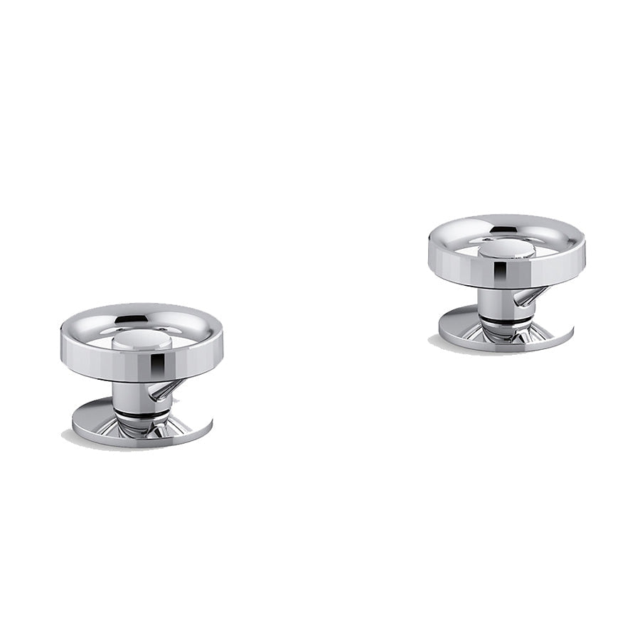 Kohler Components™ Polished Chrome Sink Tap Set With Tube Design Bath/Basin Sets