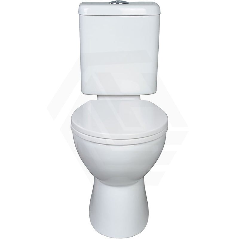 635x360x855mm Fienza Stella Adjustable Link Toilet Suite Gloss White