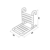 Linkware Care Hanging Shower Seat Antibiosis Nylon
