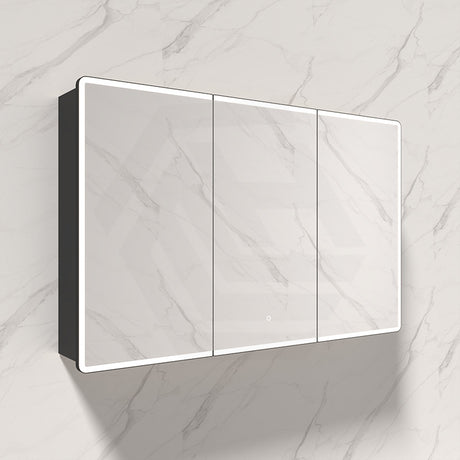 600/750/900/1200/1500mm Lukka Avola Rectangle Mirror Frontlit LED Shaving Cabinet 3 Colours Lighting Variant Colour Available