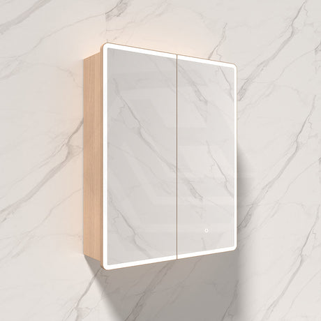 600/750/900/1200/1500mm Lukka Avola Rectangle Mirror Frontlit LED Shaving Cabinet 3 Colours Lighting Variant Colour Available
