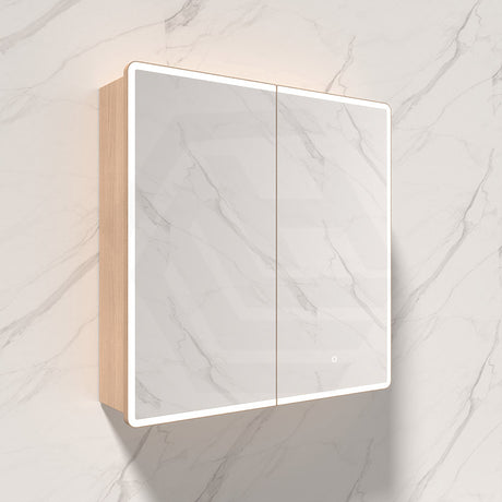 600/750/900/1200/1500mm Lukka Avola Rectangle Mirror Frontlit LED Shaving Cabinet 3 Colours Lighting Variant Colour Available