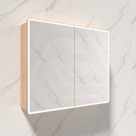 600/750/900/1200/1500mm Lukka Avola Rectangle Mirror Frontlit LED Shaving Cabinet 3 Colours Lighting Variant Colour Available
