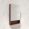 600/750/900/1200/1500mm Lukka Clark Plywood Wall Hung Mirror Shaving Cabinet Mocha Oak Matte/Sandy Oak Matte
