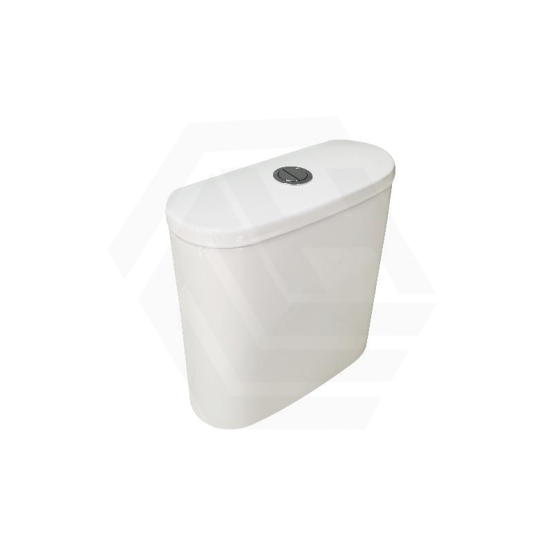 Lukka Devito 650×380×800mm Gloss White Wall Faced Tornado Rimless Quiet Flush Toilet Suite