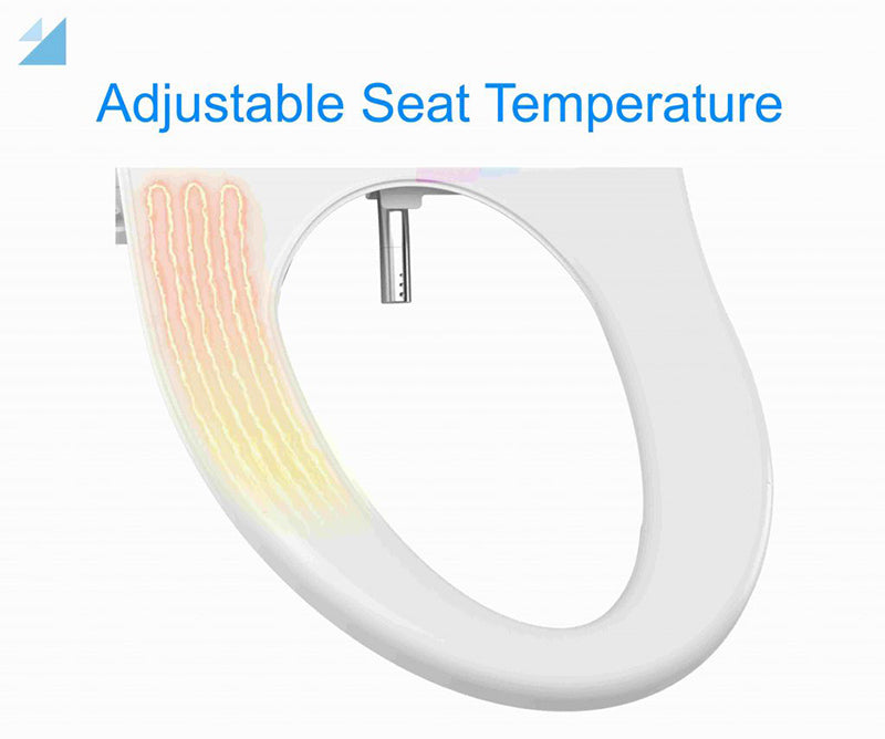 Intelligent Electric Toilet Cover Seat with Instant Water Heating and Air Dryer for Toilet - Two Shapes Available