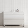 2-Drawer 600/750/900/1200Mm Freestanding Bathroom Vanity With Legs Multi-Colour Cabinet Only