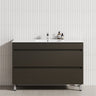 2-Drawer 600/750/900/1200Mm Freestanding Bathroom Vanity With Legs Multi-Colour Cabinet Only