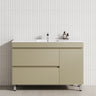 2-Drawer 600/750/900/1200Mm Freestanding Bathroom Vanity With Legs Multi-Colour Cabinet Only