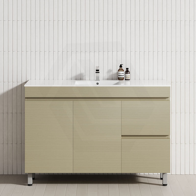 2-Drawer 2-Door 900/1200mm Bathroom Freestanding Leg Vanity Single Multi-Colour Cabinet Only