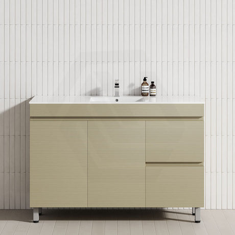 2-Drawer 2-Door 900/1200mm Bathroom Freestanding Leg Vanity Single Multi-Colour Cabinet Only