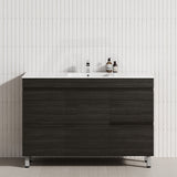 2-Drawer 2-Door 900/1200mm Bathroom Freestanding Leg Vanity Single Multi-Colour Cabinet Only