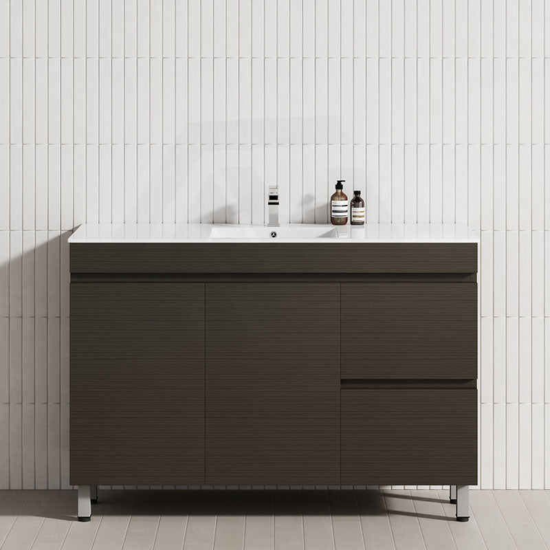 2-Drawer 2-Door 900/1200mm Bathroom Freestanding Leg Vanity Single Multi-Colour Cabinet Only