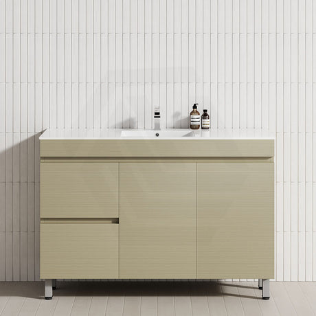 2-Drawer 2-Door 900/1200mm Bathroom Freestanding Leg Vanity Single Multi-Colour Cabinet Only