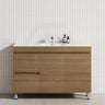2-Drawer 2-Door 1200mm Bathroom Freestanding Vanity Single Bowl Multi-Colour Cabinet Only