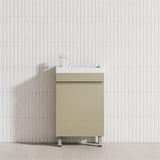 500Mm Freestanding Bathroom Vanity With Legs 1-Door Multi-Colour Cabinet Only Vanities