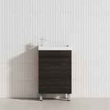 500Mm Freestanding Bathroom Vanity With Legs 1-Door Multi-Colour Cabinet Only Vanities