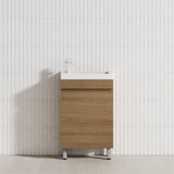 500Mm Freestanding Bathroom Vanity With Legs 1-Door Multi-Colour Cabinet Only Vanities