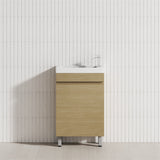 500Mm Freestanding Bathroom Vanity With Legs 1-Door Multi-Colour Cabinet Only Vanities