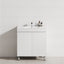 2-Door 600/750/900Mm Freestanding Bathroom Vanity With Legs Multi-Colour Cabinet Only Vanities 