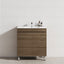 2-Door 600/750/900Mm Freestanding Bathroom Vanity With Legs Multi-Colour Cabinet Only Vanities 