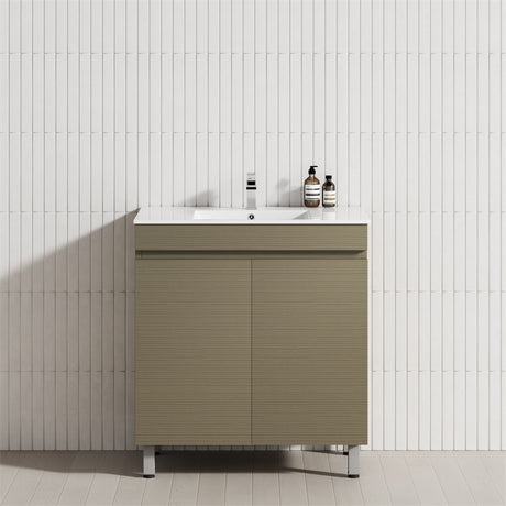 2-Door 600/750/900Mm Freestanding Bathroom Vanity With Legs Multi-Colour Cabinet Only Vanities 