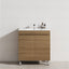 2-Door 600/750/900Mm Freestanding Bathroom Vanity With Legs Multi-Colour Cabinet Only Vanities 