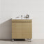 2-Door 600/750/900Mm Freestanding Bathroom Vanity With Legs Multi-Colour Cabinet Only Vanities 