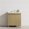 2-Door 600/750/900Mm Freestanding Bathroom Vanity With Legs Multi-Colour Cabinet Only Vanities 