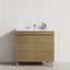 2-Door 600/750/900Mm Freestanding Bathroom Vanity With Legs Multi-Colour Cabinet Only Vanities 