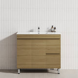 2-Drawer 2-Door 900/1200mm Bathroom Freestanding Leg Vanity Single Multi-Colour Cabinet Only