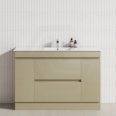 2-Door 2-Mid-Drawer 1200/1500/1800mm Freestanding Bathroom Vanity Kickboard Single/Double Multi-Colour Cabinet Only