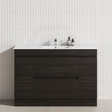 2-Door 2-Mid-Drawer 1200/1500/1800mm Freestanding Bathroom Vanity Kickboard Single/Double Multi-Colour Cabinet Only
