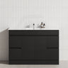 4-Drawer 2-Door 1200/1500/1800mm Freestanding Bathroom Vanity Kickboard Single/Double Multi-Colour Cabinet Only