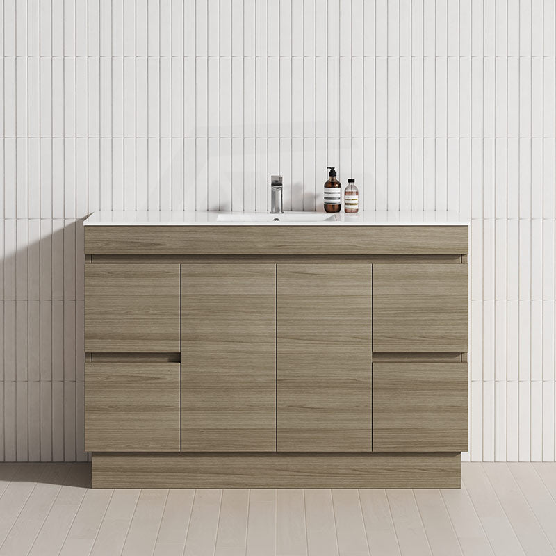 4-Drawer 2-Door MDF Kickboard Vanity Colour Range - MyHomeware
