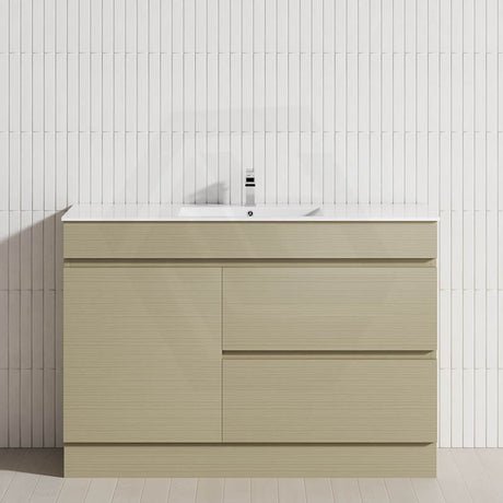 2-Drawer 1-Door 750/900/1200mm Freestanding Bathroom Vanity Kickboard Single Multi-Colour Cabinet Only