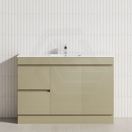 2-Drawer 2-Door 900/1200mm Freestanding Bathroom Vanity Kickboard Single Multi-Colour Cabinet Only