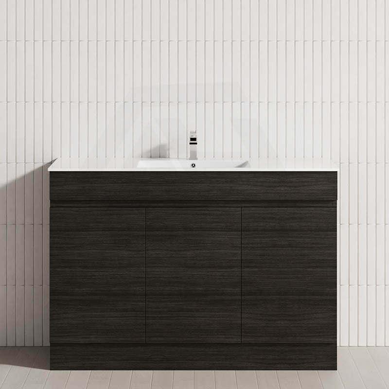3-Door 900/1200mm Freestanding Bathroom Vanity with Kickboard 900/1200mm Single/Double Multi-Colour Cabinet Only