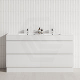 4-Drawer 1200/1500/1800mm Freestanding Bathroom Vanity Kickboard Single/Double Multi-Colour Cabinet Only