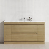 2-Door 2-Mid-Drawer 1200/1500/1800mm Freestanding Bathroom Vanity Kickboard Single/Double Multi-Colour Cabinet Only