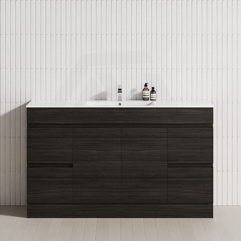 4-Drawer 2-Door 1200/1500/1800mm Freestanding Bathroom Vanity Kickboard Single/Double Multi-Colour Cabinet Only