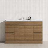 4-Drawer 2-Door 1200/1500/1800mm Freestanding Bathroom Vanity Kickboard Single/Double Multi-Colour Cabinet Only