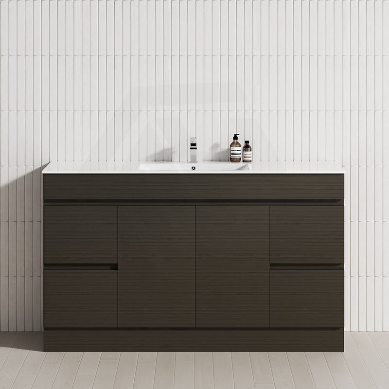 4-Drawer 2-Door 1200/1500/1800mm Freestanding Bathroom Vanity Kickboard Single/Double Multi-Colour Cabinet Only
