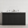 4-Door 1500/1800mm Freestanding Bathroom Vanity Kickboard Double Multi-Colour Cabinet Only