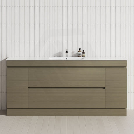 2-Door 2-Mid-Drawer 1200/1500/1800mm Freestanding Bathroom Vanity Kickboard Single/Double Multi-Colour Cabinet Only