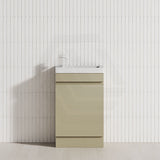 500mm Freestanding Bathroom Vanity with Kickboard 1-Door Multi-Colour Cabinet Only